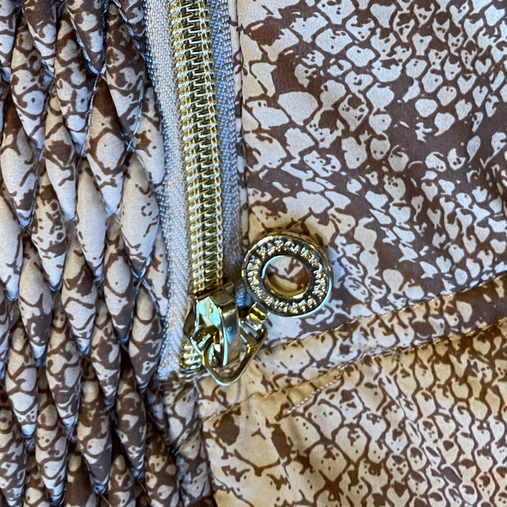 Marc New York Brown and Cream Quilted Vest - Picture 6 of 7